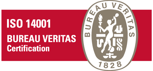 Certificado ISO 14001 de Bureau Veritas